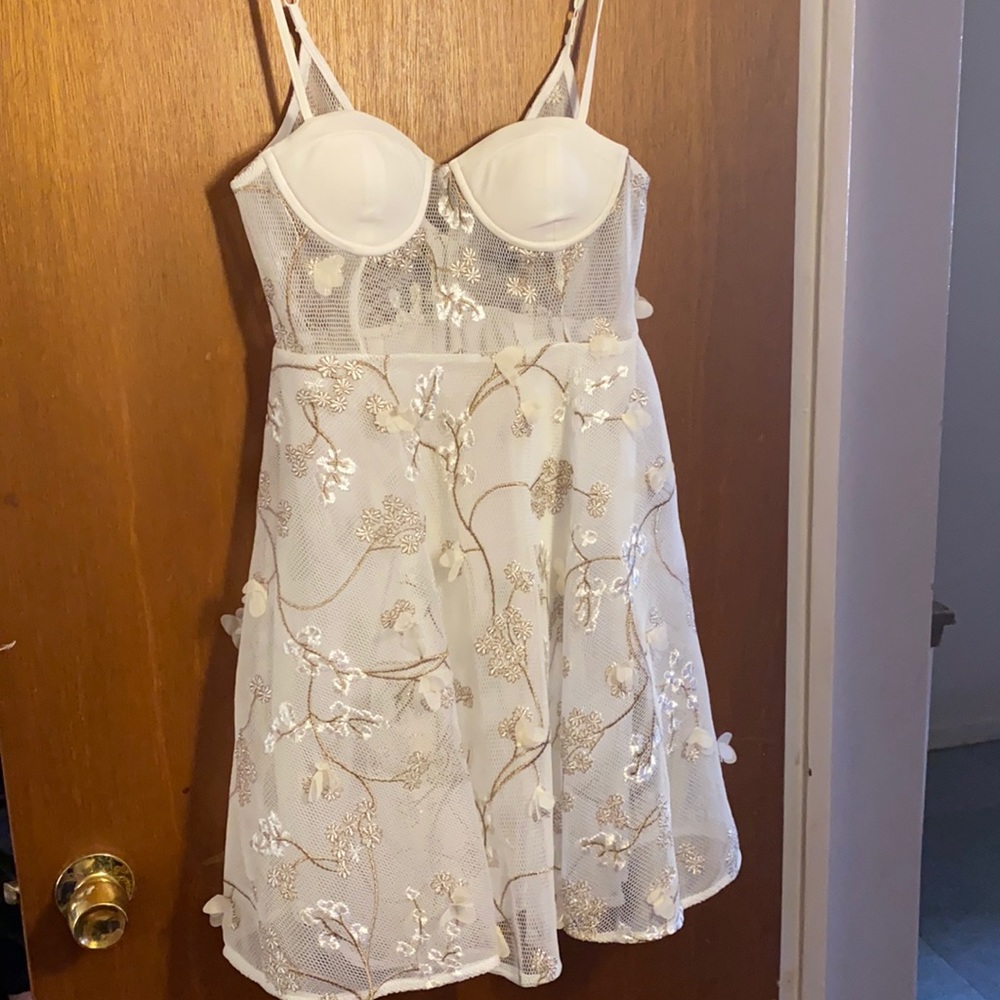 Mimosa party flare dress